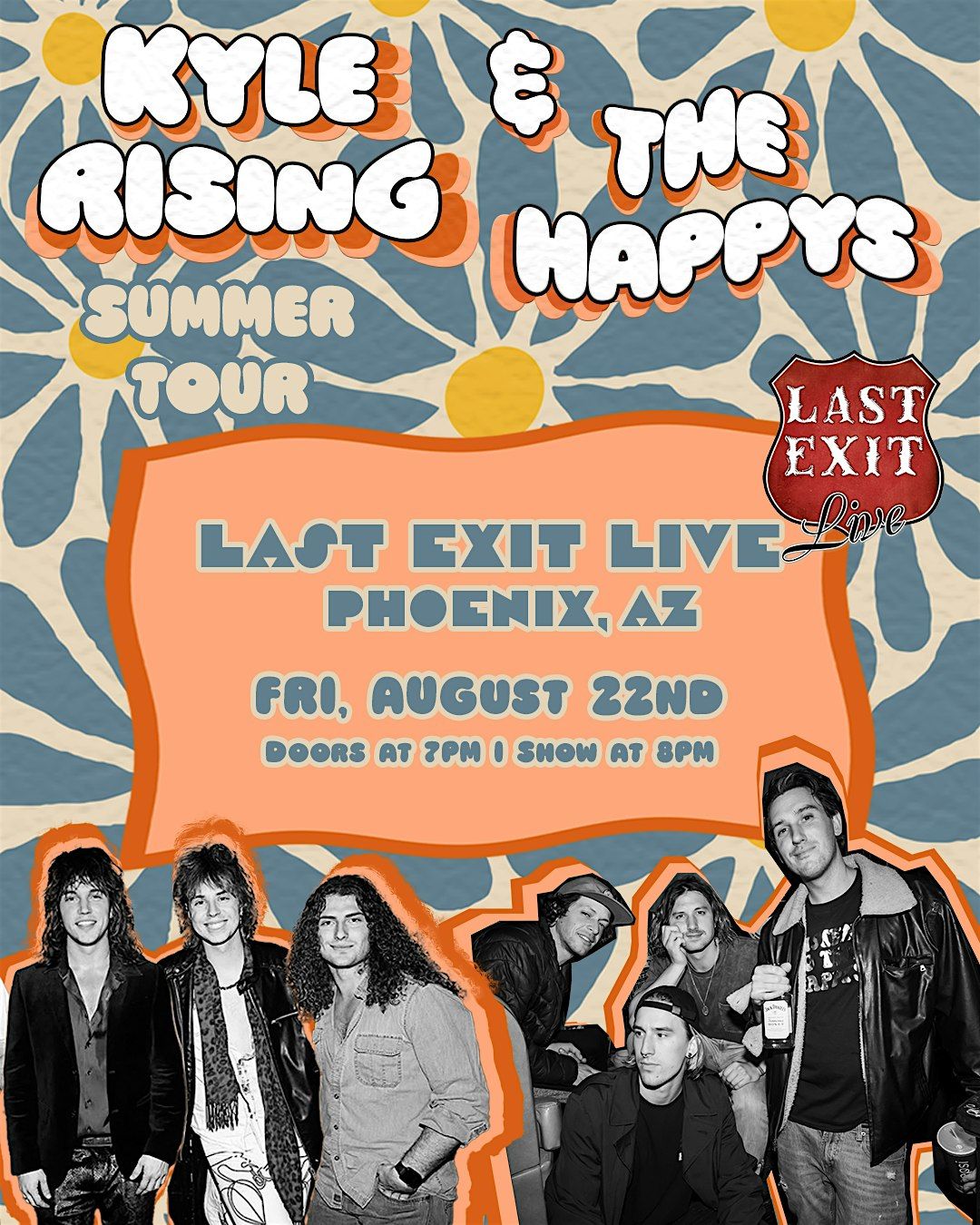 Kyle Rising + The Happys, 22 August | Event in Phoenix | AllEvents