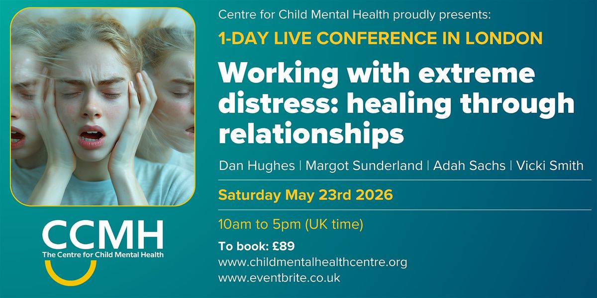 Working with extreme distress: healing through relationships, 23 May | Event in London | AllEvents