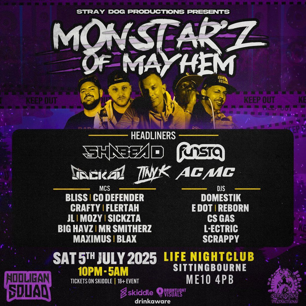 Monstar'z Of Mayhem, 5 July | Event in Sittingbourne | AllEvents