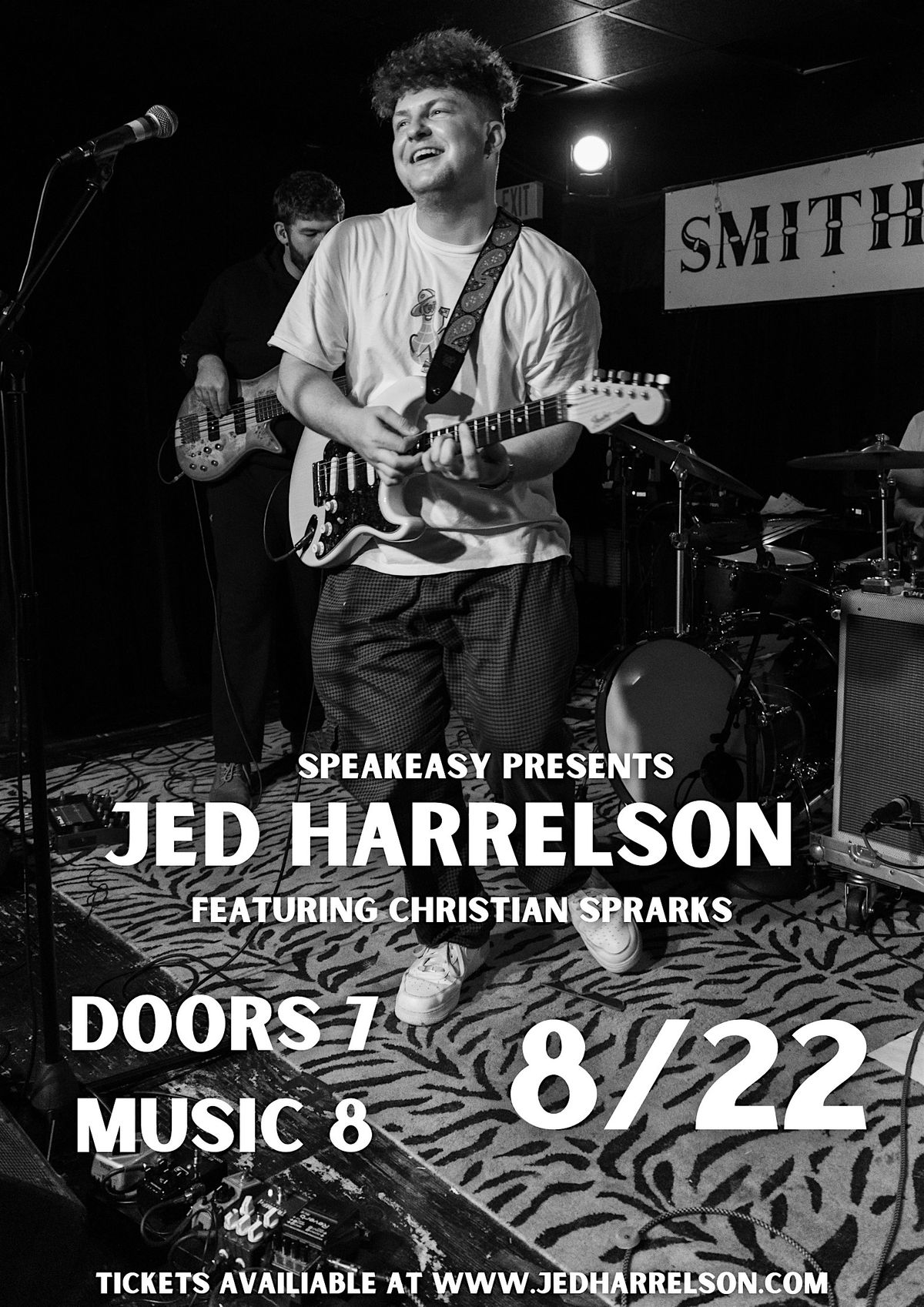 An Evening with Jed Harrelson at Speakeasy, 22 August | Event in Austin | AllEvents