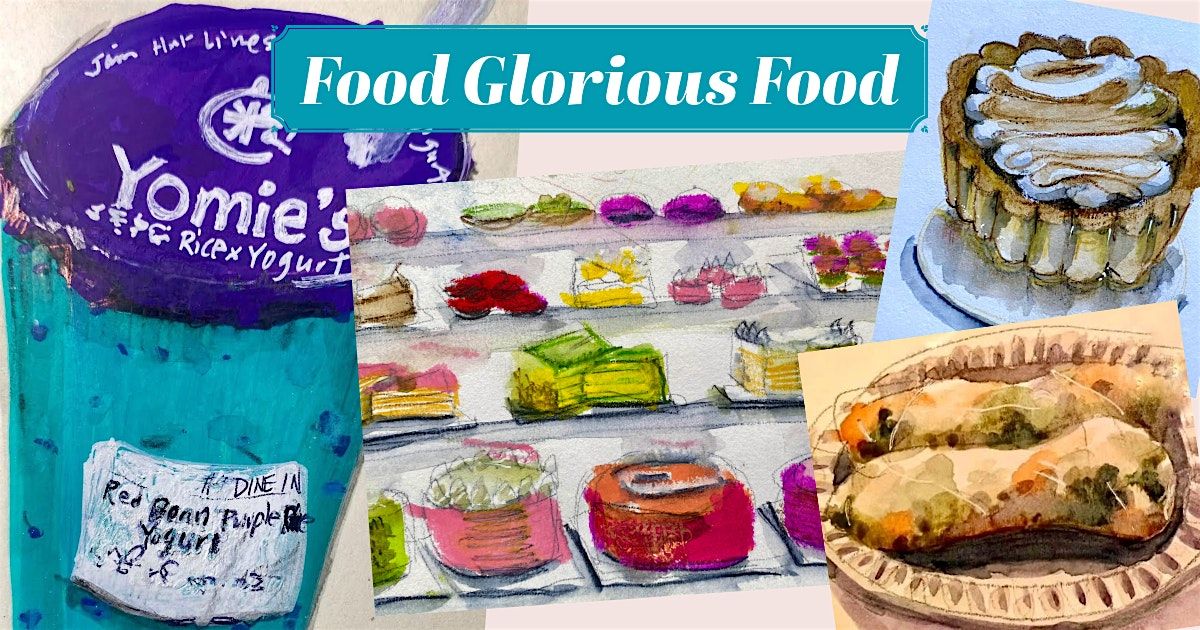 NYC Urban Sketchers - Food Glorious Food-Workshop with Shawne Cooper, 7 September | Event in Queens | AllEvents
