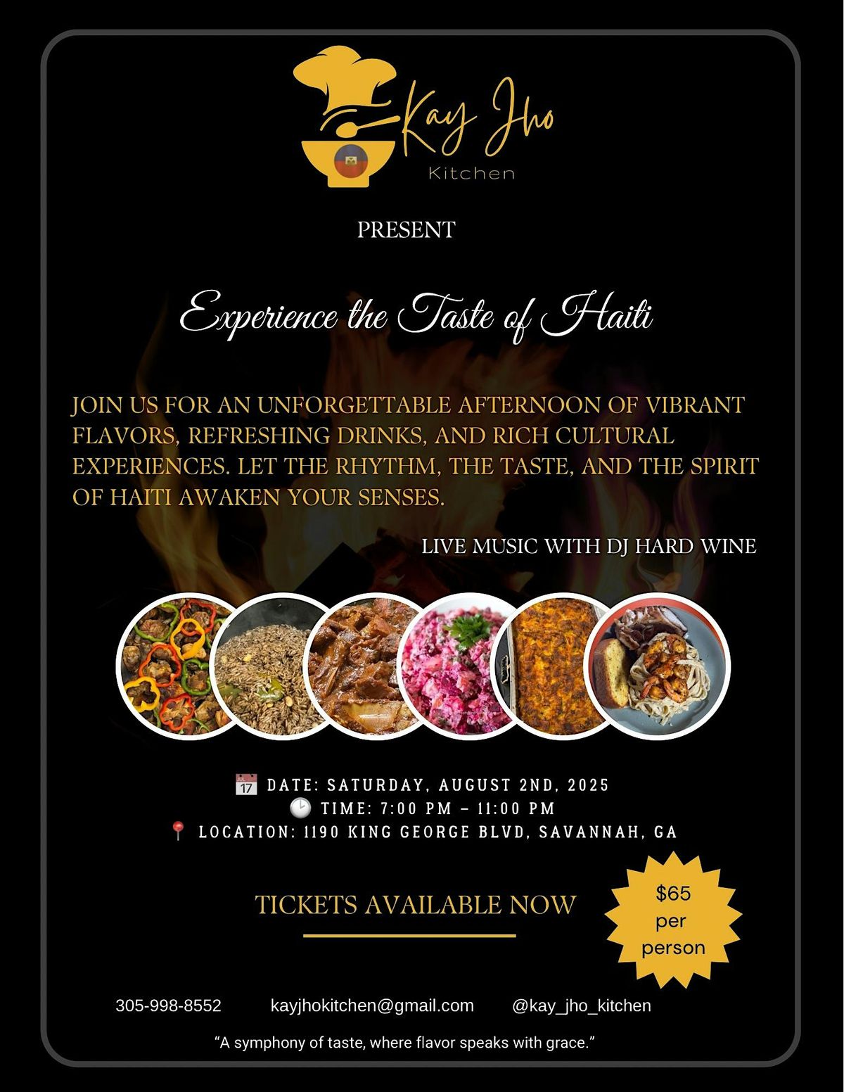 Experience the Taste of Haiti, 2 August | Event in Savannah | AllEvents