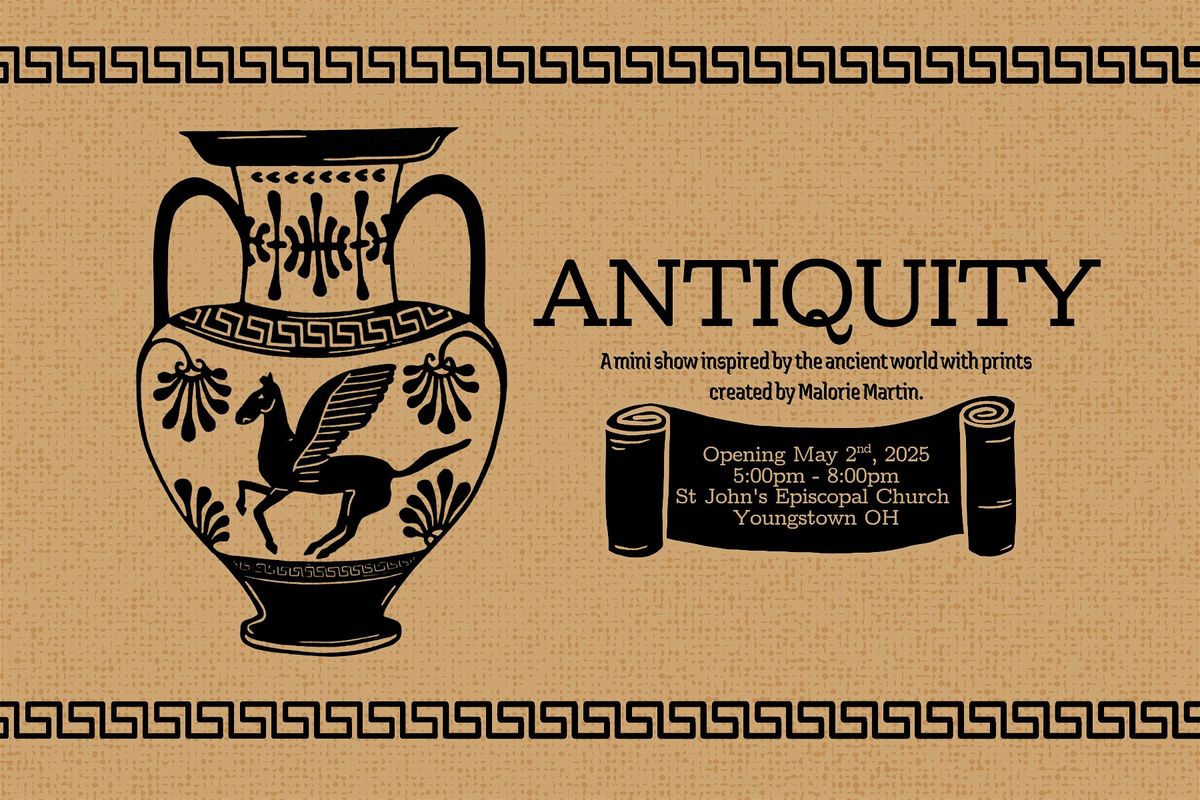 "Antiquity" Art Show (Free Art Event), 2 May | Event in Youngstown | AllEvents