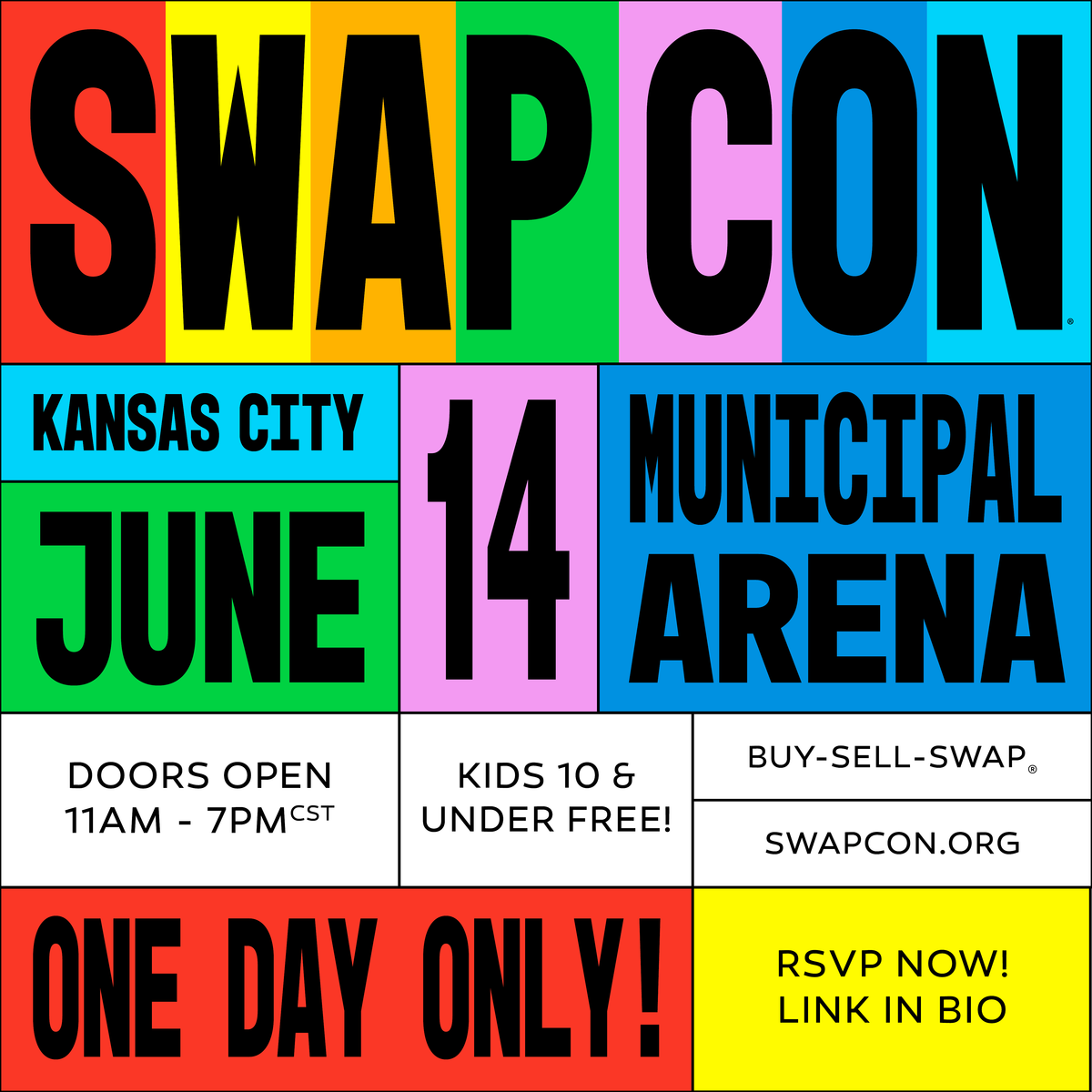 Swap Con® Kansas City @ Municipal Arena, 14 June | Event in Kansas City | AllEvents