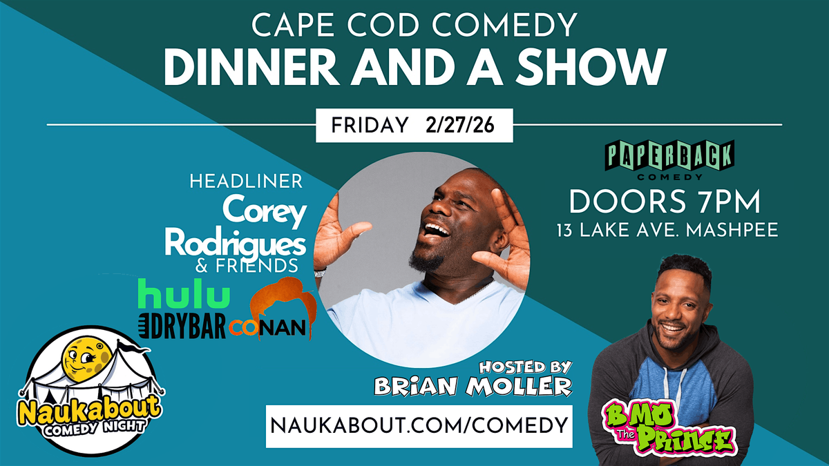 Comedian Corey Rodrigues @ Naukabout