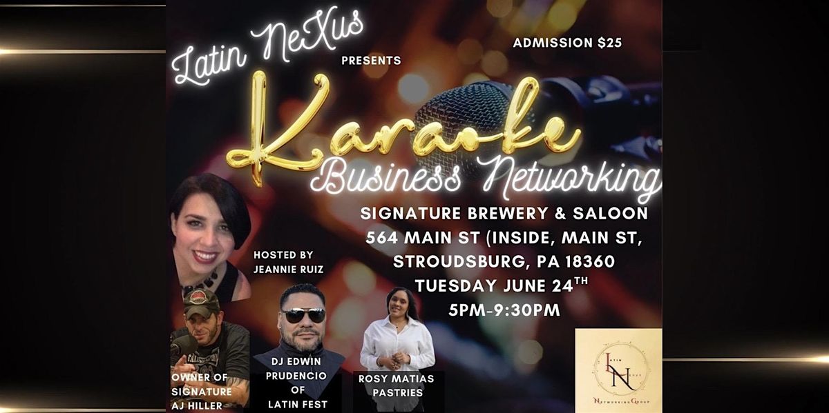 Latin NeXus Unplugged Networking Event, 24 June | Event in Stroudsburg | AllEvents