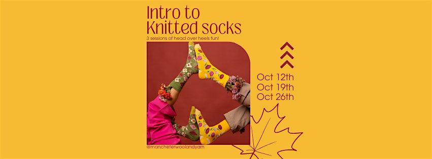 Intro to Knitted Socks | Manchester Wool & Yarn, 12 October | Event in Stockport | AllEvents