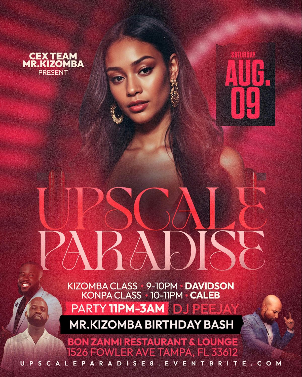 Upscale Paradise, 9 August | Event in Tampa | AllEvents