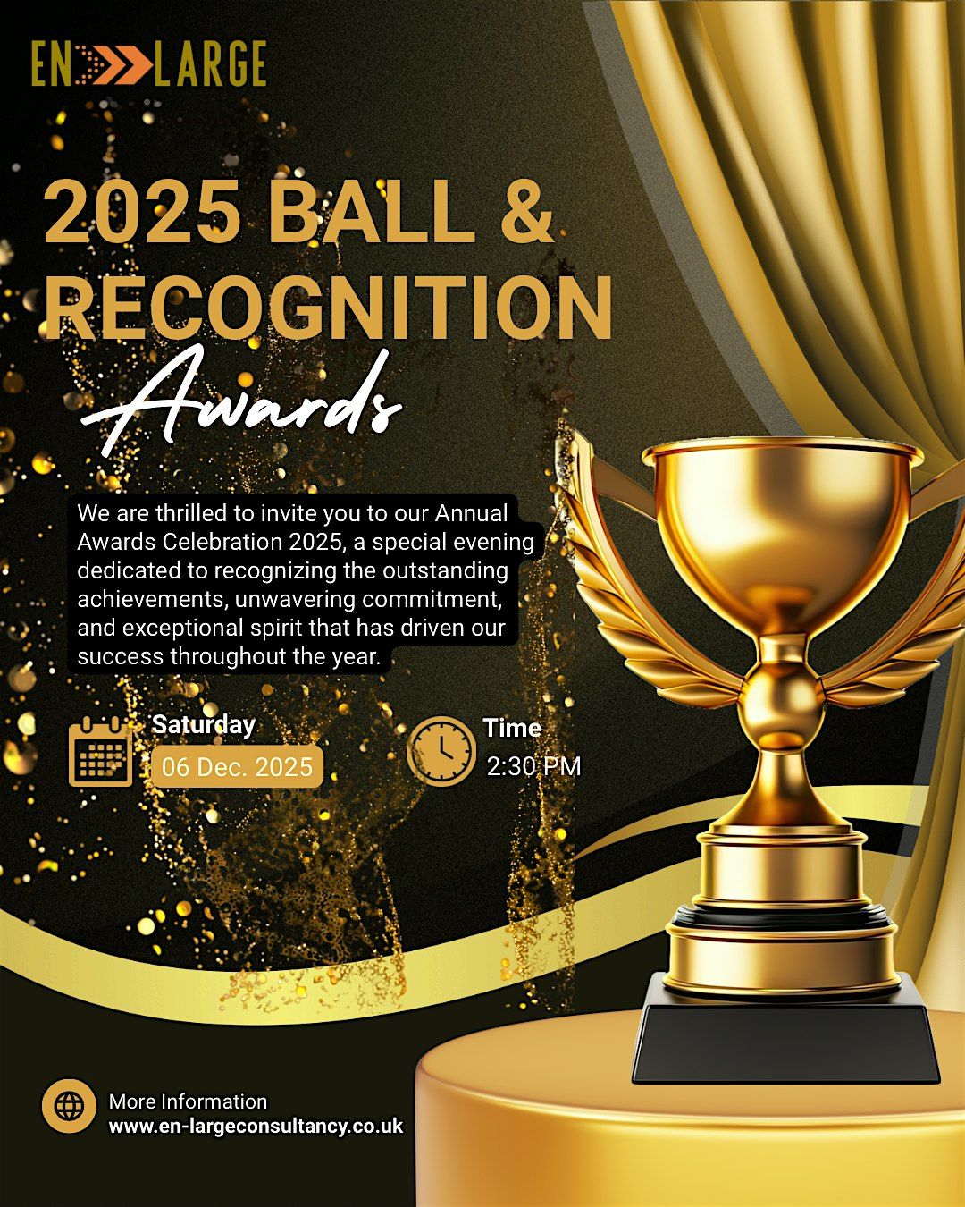 En-Large Ball 2025, 6 December | Event in Leicester | AllEvents