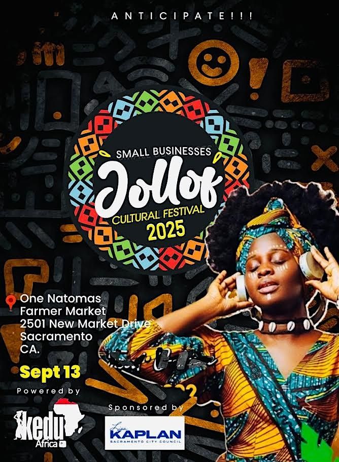 Afrobeats Jollofrice and fufu Festival, 13 September | Event in Sacramento | AllEvents