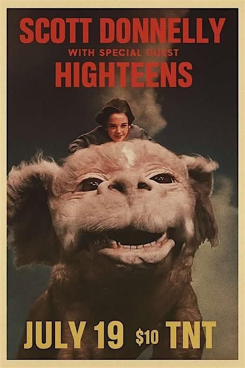 Scott Donnelly w/ HIGHTEENS, July 19 @ TNT | Event in Collingwood | AllEvents