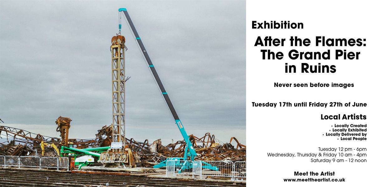 Photography Exhibition : After the Flames: The Grand Pier in Ruins, 17 June | Event in Minehead | AllEvents