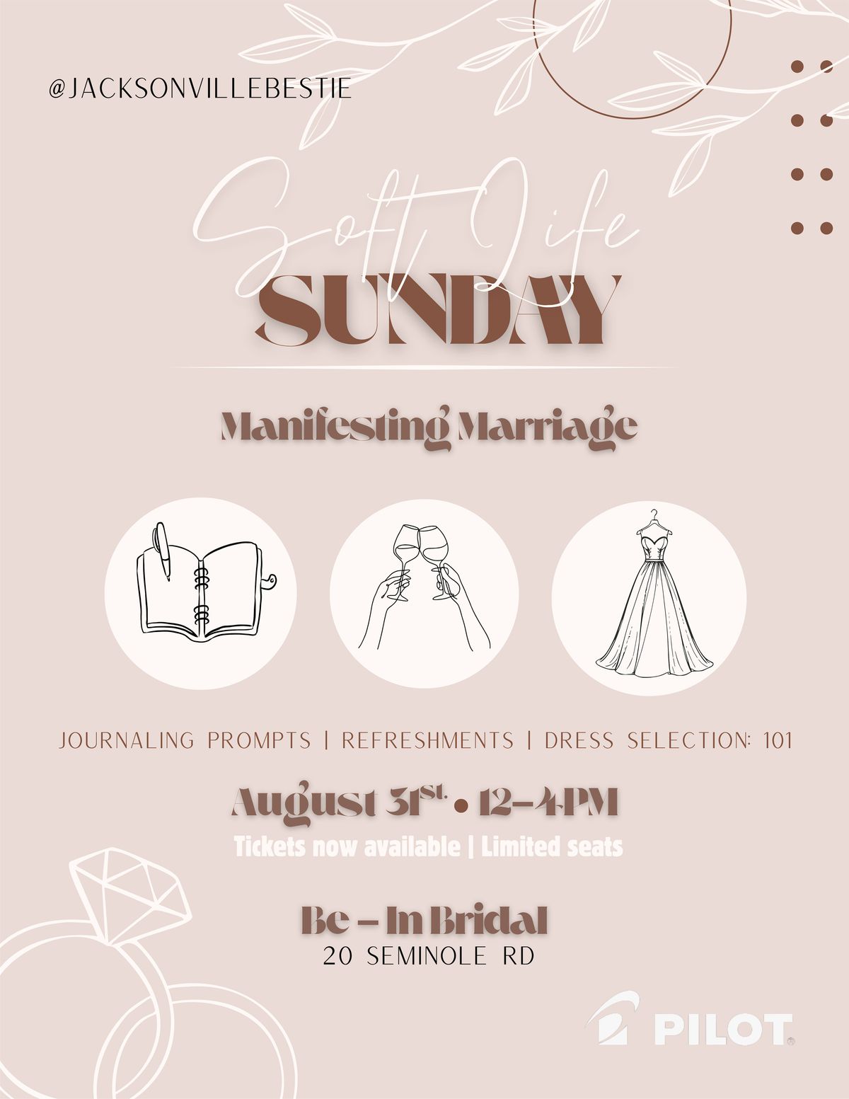 Soft Life Sunday: Manifesting Marriage, 31 August | Event in Atlantic Beach | AllEvents