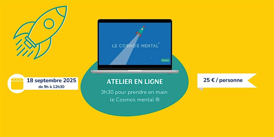 Atelier en ligne Psycom : prise en main du Cosmos Mental, 18 September | Online Event | AllEvents