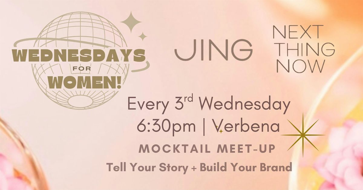 WEDNESDAYS for WOMEN: Mocktail Meet-up with Jing Lauengco, 20 August | Event in Cleveland | AllEvents