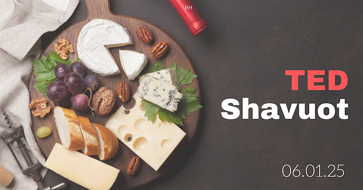 TED Shavuot, 1 June | Event in San Francisco | AllEvents