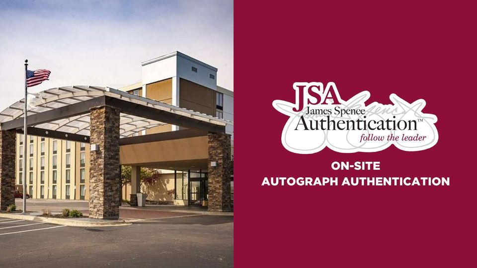 JSA at the GSM Sports Card Show (Strongsville), Holiday Inn Hotel