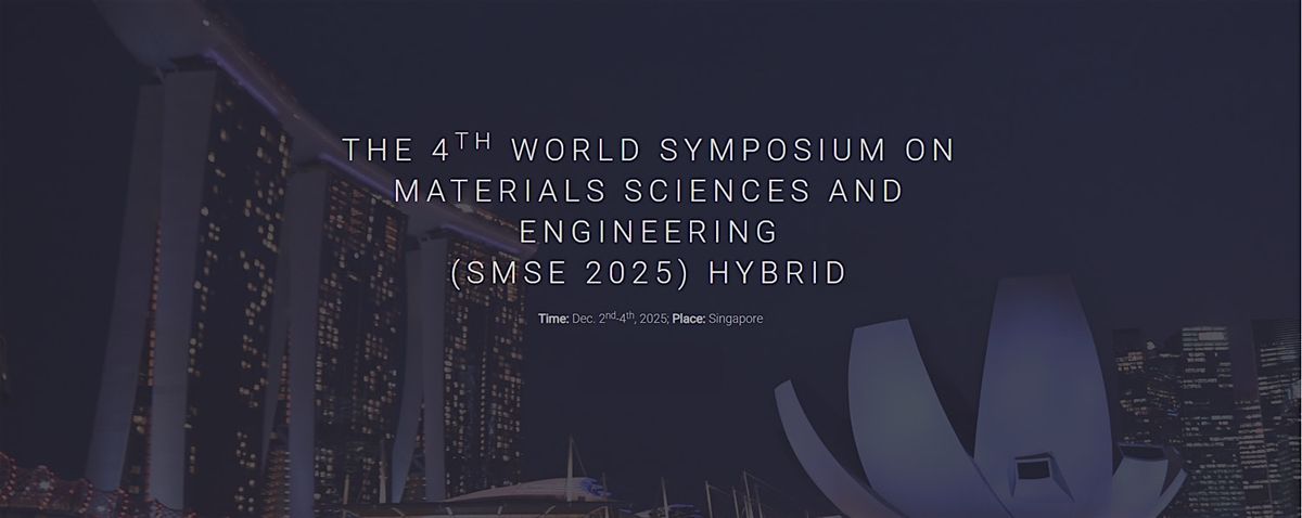SMSE 2025, 2 December | Event in Singapore | AllEvents