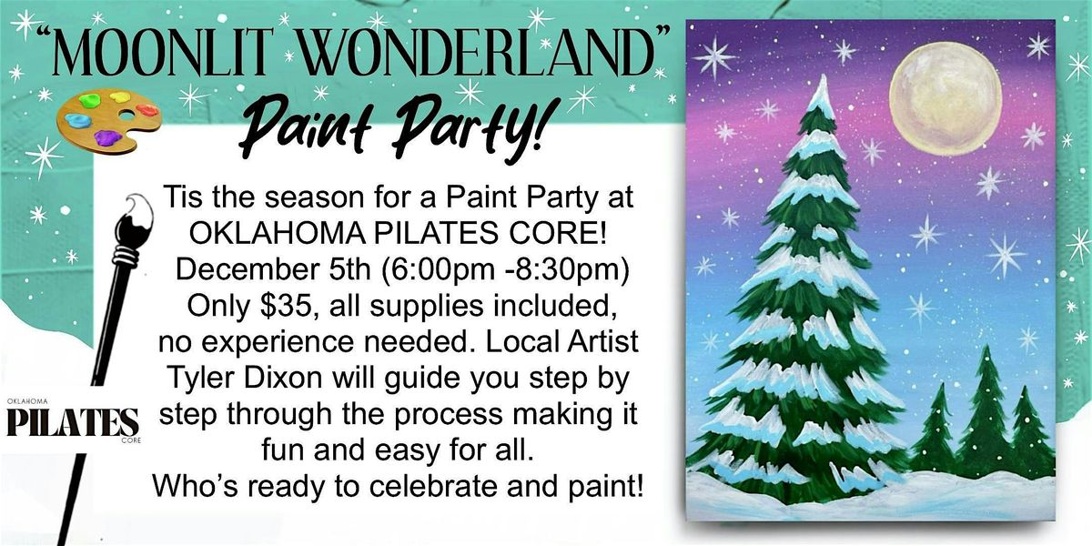 Holiday Paint Party at Oklahoma Pilates Core, 5 December | Event in Marlow | AllEvents