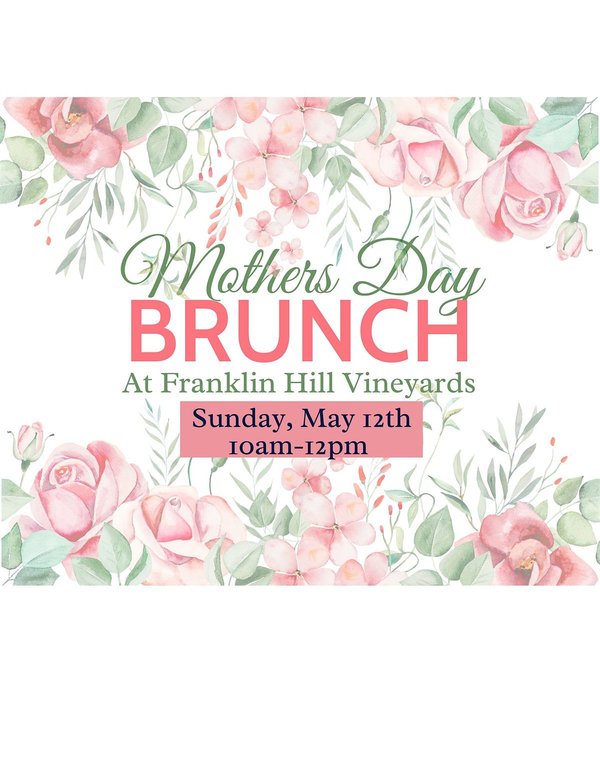 Mother's Day Brunch Bar at FHV, 11 May | Event in Bangor | AllEvents