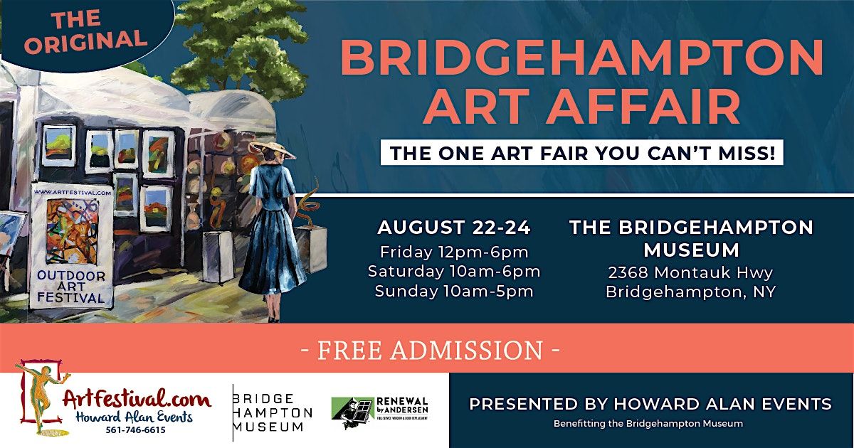 3rd Annual Bridgehampton Art Affair, 22 August | Event in Bridgehampton | AllEvents