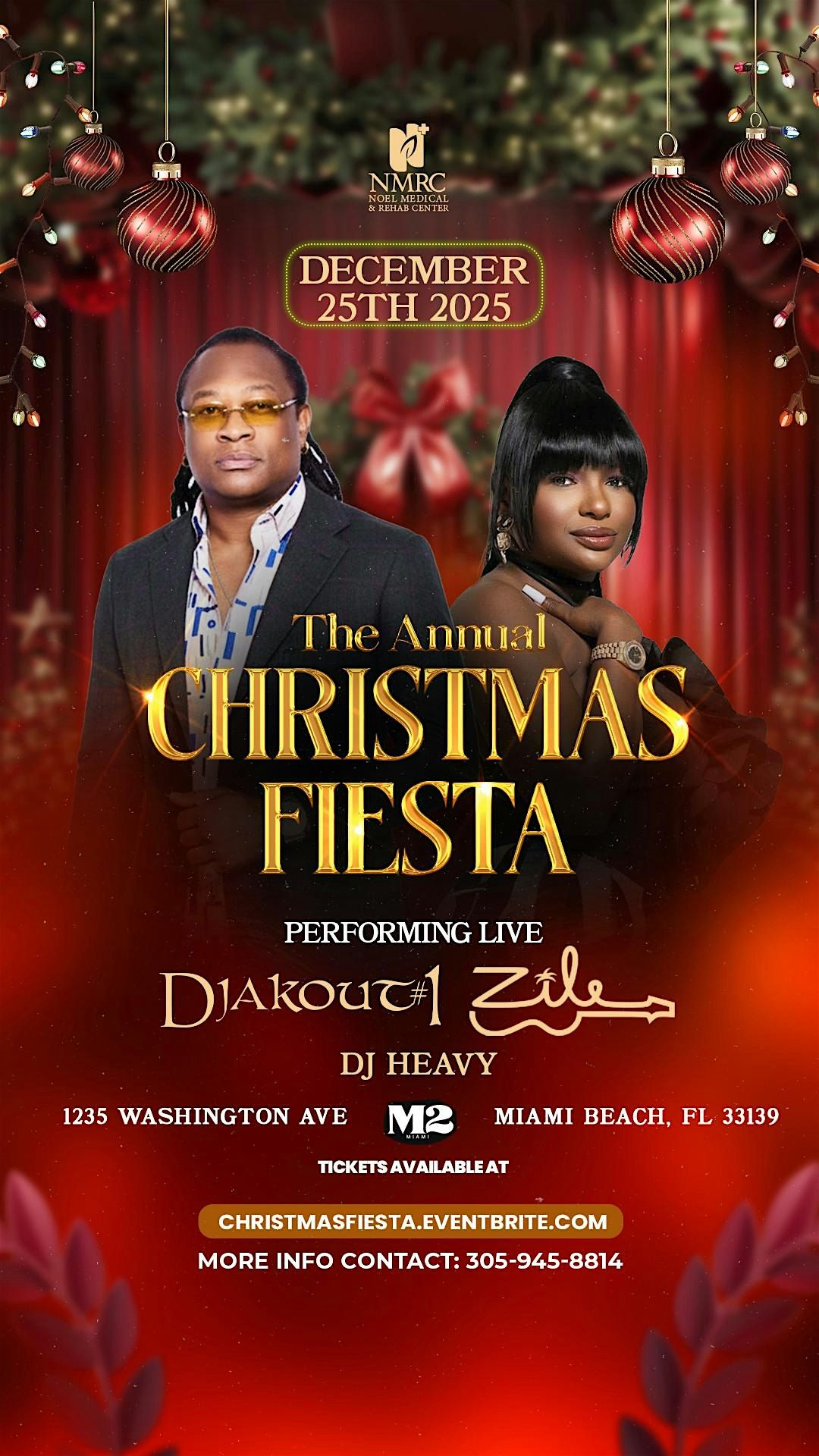 ️ Early Bird Tickets Now on Sale! ️** Join us for an unforgettable night, 25 December | Event in Miami Beach