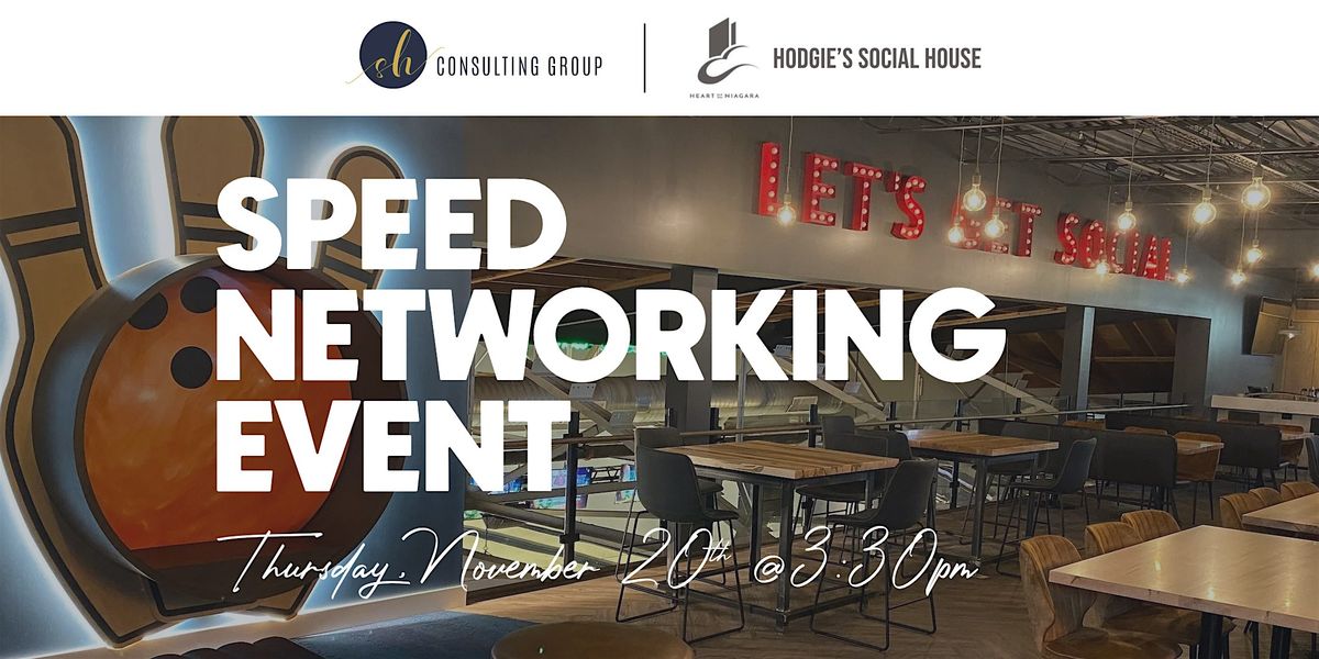 Speed Networking + Business Connecting | Event in St. Catharines | AllEvents