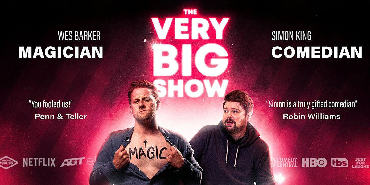 [HOBART] The Very Big Show – Incredible Magic and Razor-sharp Comedy!, 3 October | Event in Hobart | AllEvents
