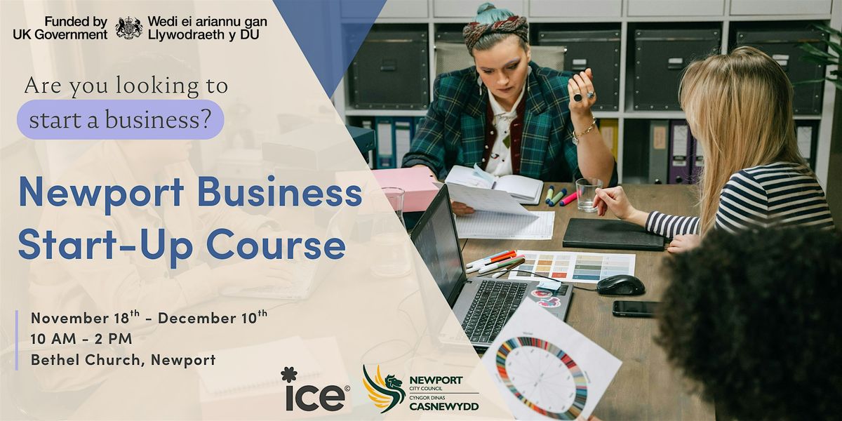 Newport Business Start-Up Course, 18 November | Event in Newport | AllEvents