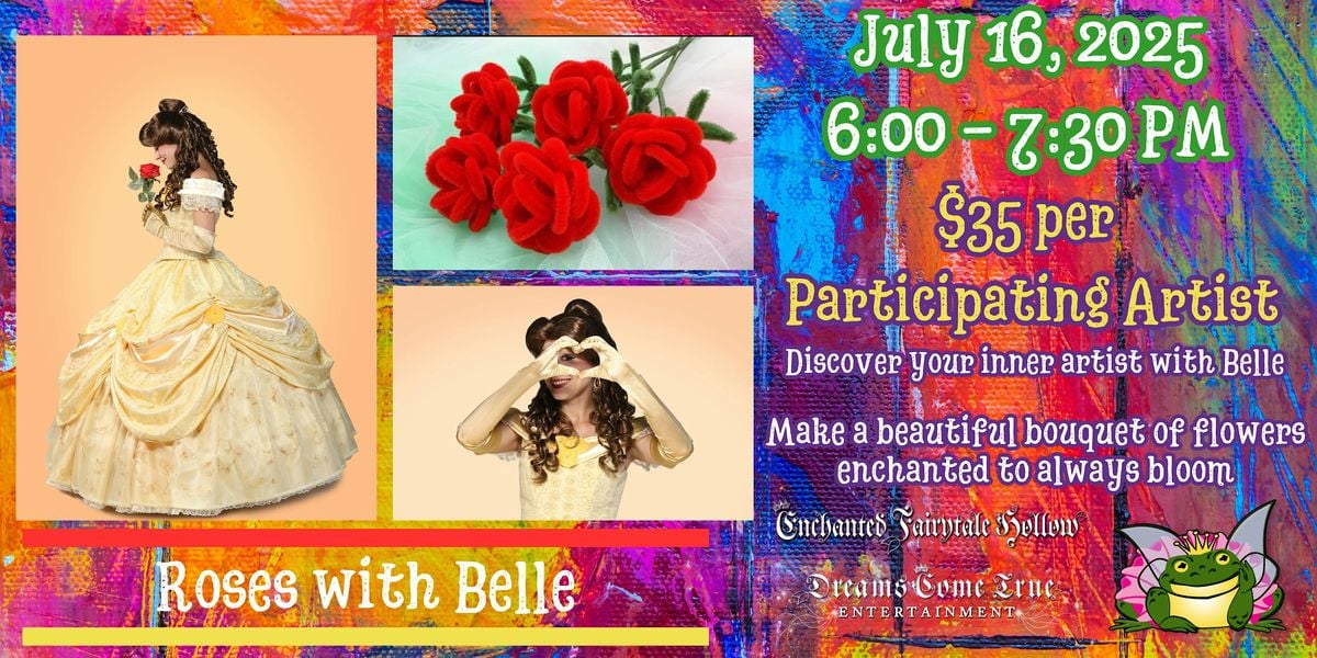 Art with Character: Enchanted Bouquets with Belle, 16 July | Event in Lakeland | AllEvents
