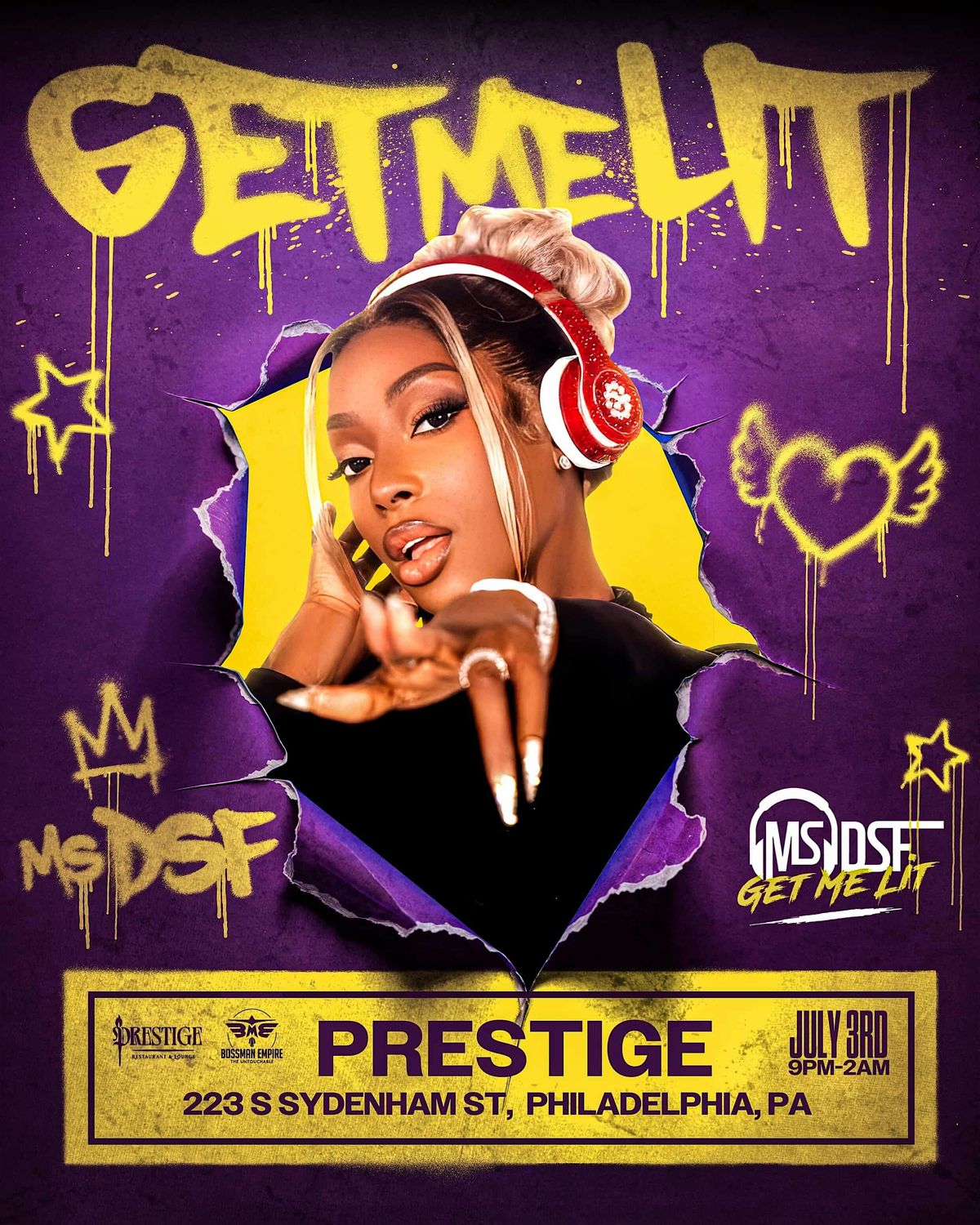 GET LIT WITH Ms DSF - PHILLY, 3 July | Event in Philadelphia | AllEvents