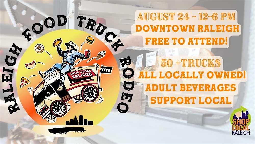 Raleigh Food Truck Rodeo - August 24 - Downtown Raleigh, 24 August | Event in Raleigh | AllEvents