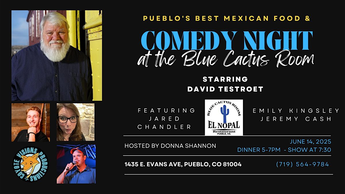Comedy Night at the Blue Cactus Room 6-2025, 14 June | Event in Pueblo | AllEvents