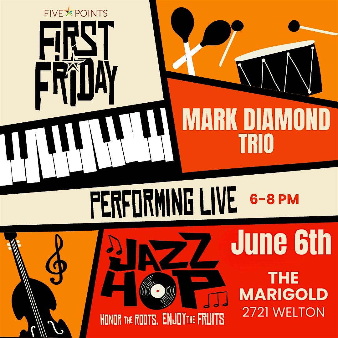 Mark Diamond Trio @ The Marigold, 6 June | Event in Denver | AllEvents
