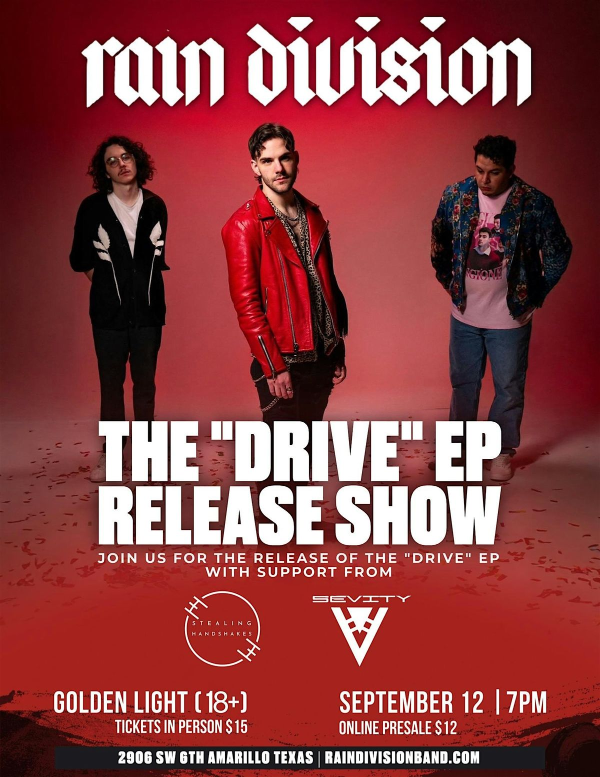 Rain Division EP Release Show W/ Special Guests, 12 September | Event in Amarillo | AllEvents