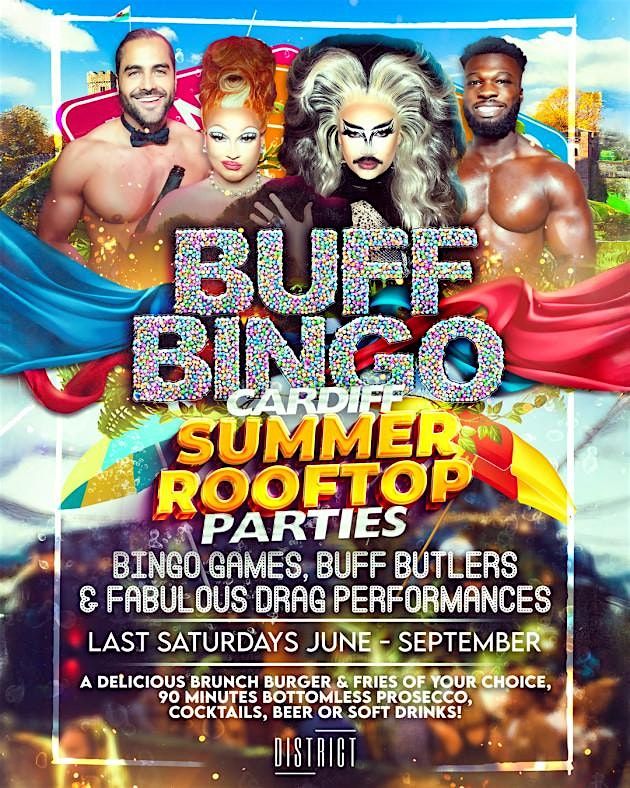 BUFF BINGO SUMMER ROOFTOP BOTTOMLESS DRAG BRUNCH CARDIFF - 12pm, 28 June | Event in Cardiff | AllEvents