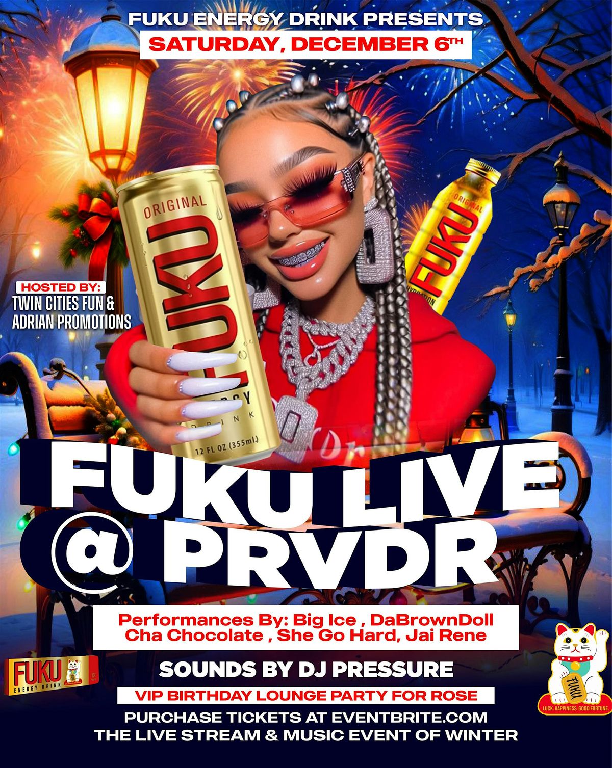 FUKU LIVE @ PRVDR, 6 December | Event in Minneapolis | AllEvents