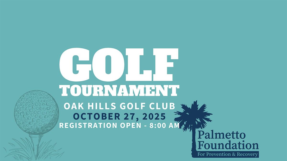 Palmetto Foundation for Prevention & Recovery Annual Golf Tournament 2025, 27 October | Event in Columbia