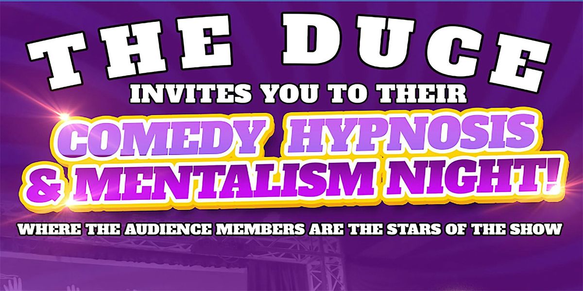 Comedy Hypnosis & Mentalism Night with Johnathan Smith  @ The Duce, 25 January | Event in Phoenix | AllEvents