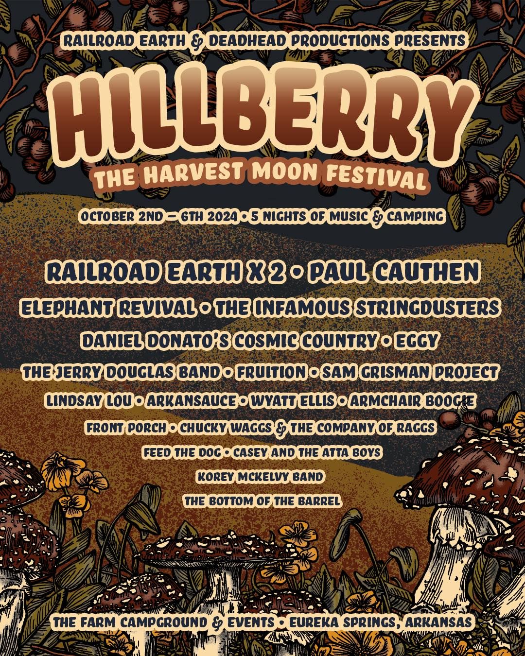 Railroad Earth at Cuthbert Amphitheater, 26 July | Event in Eugene | AllEvents