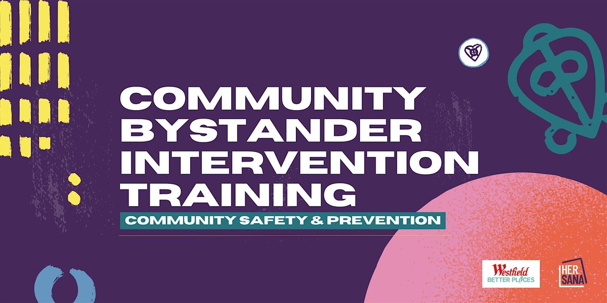 Community Bystander Intervention Training - Westfield, White City, 6 December | Event in London | AllEvents