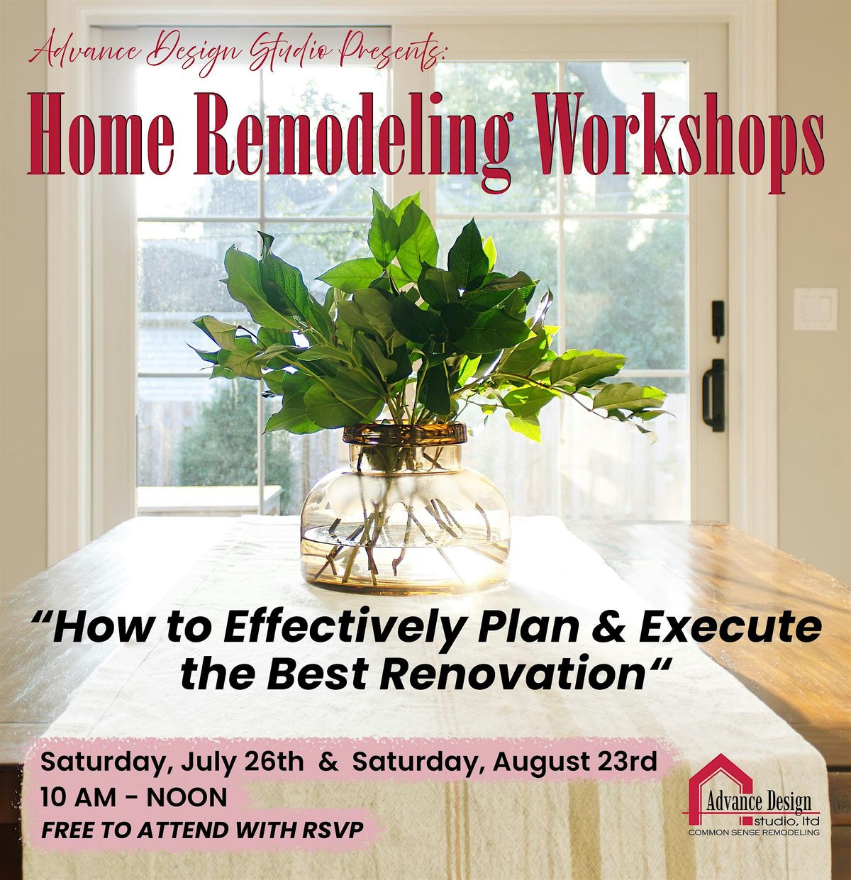 Home Remodeling Workshop, 13 December | Event in Gilberts | AllEvents