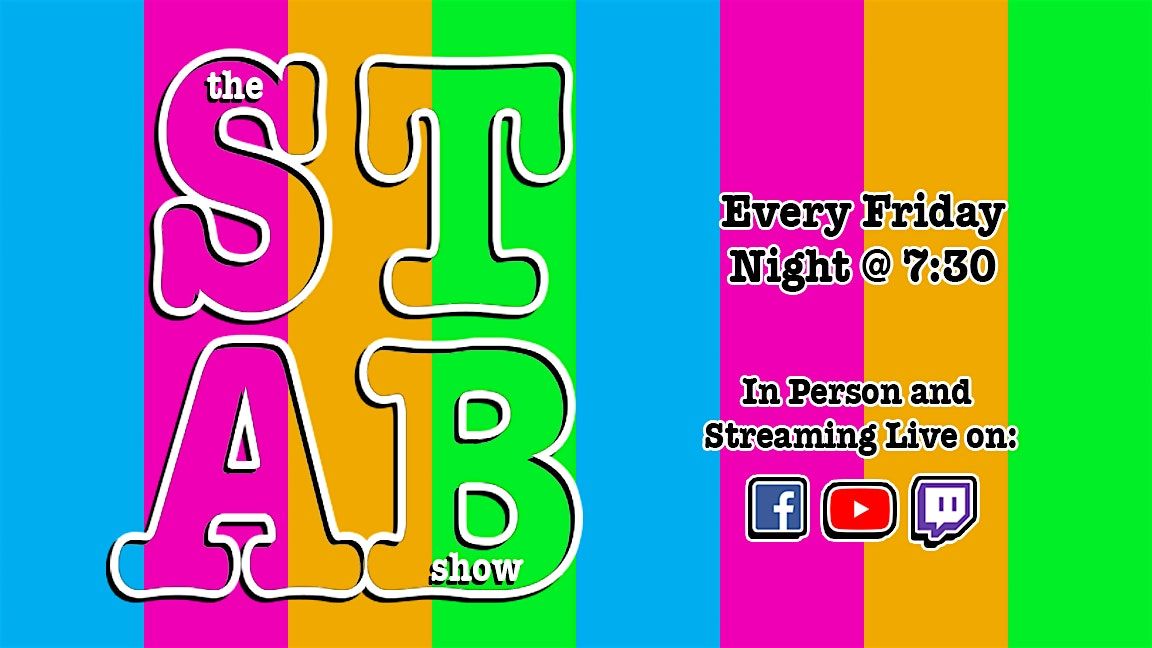 the STAB! show - Comedy Panel Podcast Recording | Event in Sacramento | AllEvents