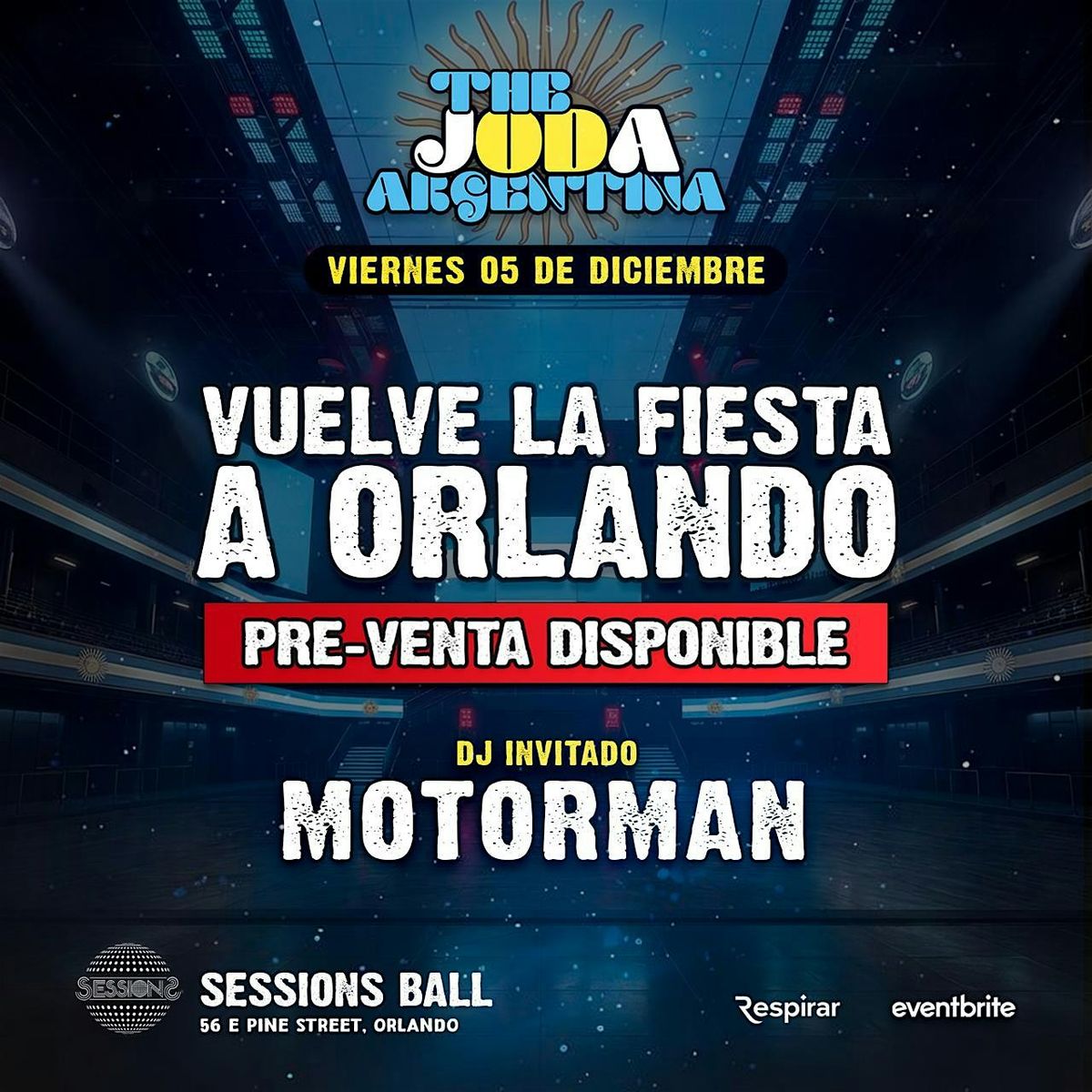 THE JODA ARGENTINA EN ORLANDO, 5 December | Event in Orlando | AllEvents