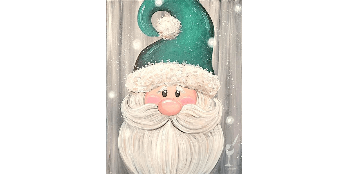 Mint Condition Santa - Paint and Sip in Houston | Classpop!™, 23 December | Event in Houston | AllEvents