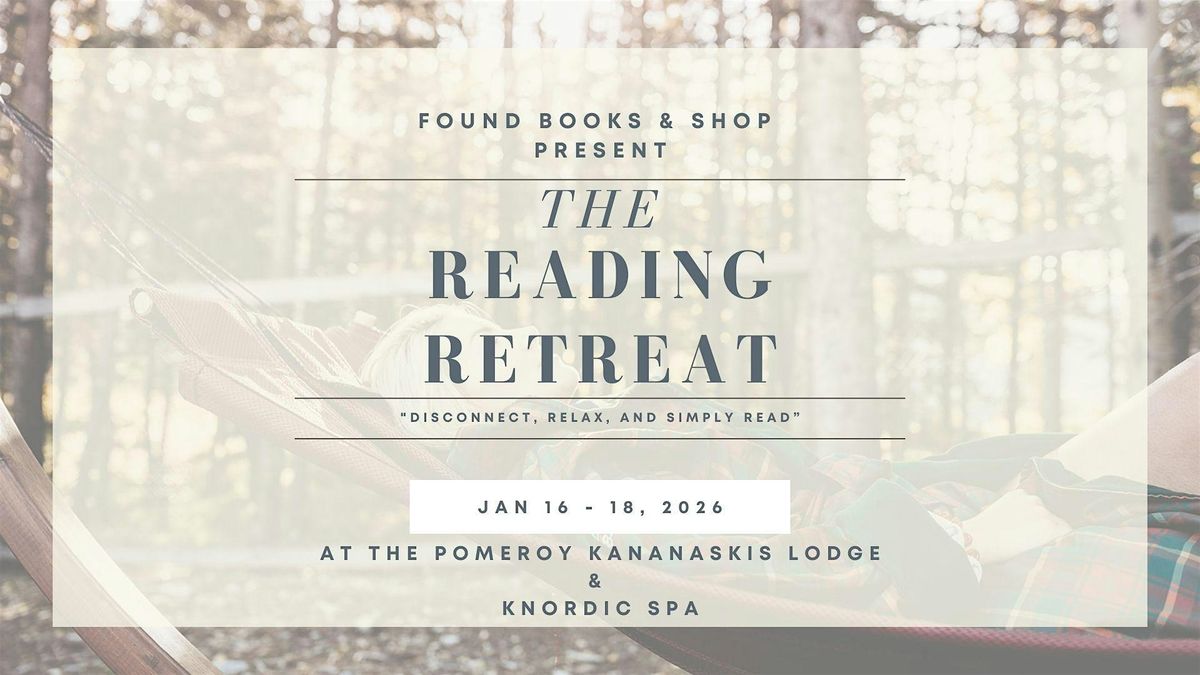 Reading Retreat at the Pomeroy Kanasnaskis, 16 January | Event in Kananaskis Village | AllEvents
