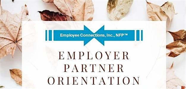Employee Connections Fall Employer Partner Orientation, 16 October | Event in Waukegan | AllEvents