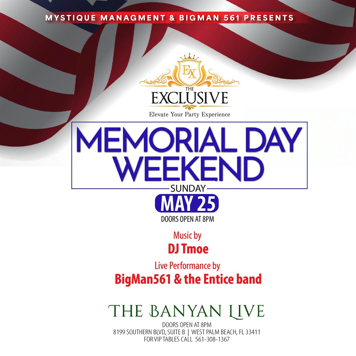Memorial Day Weekend Sunday at Banyan Live, 26 May | Event in West Palm Beach | AllEvents