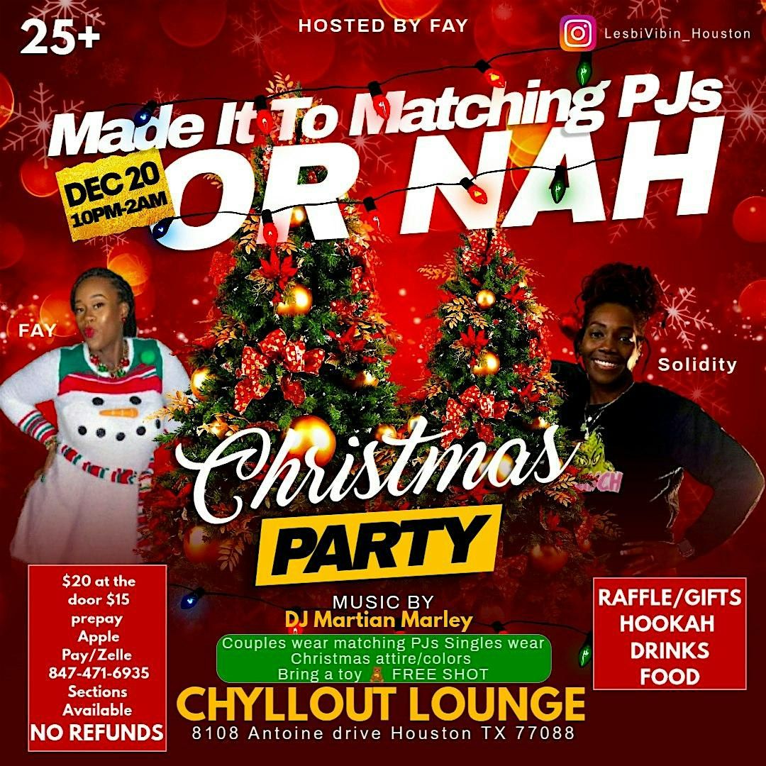 Matching PJs or Nah, 20 December | Event in Houston | AllEvents