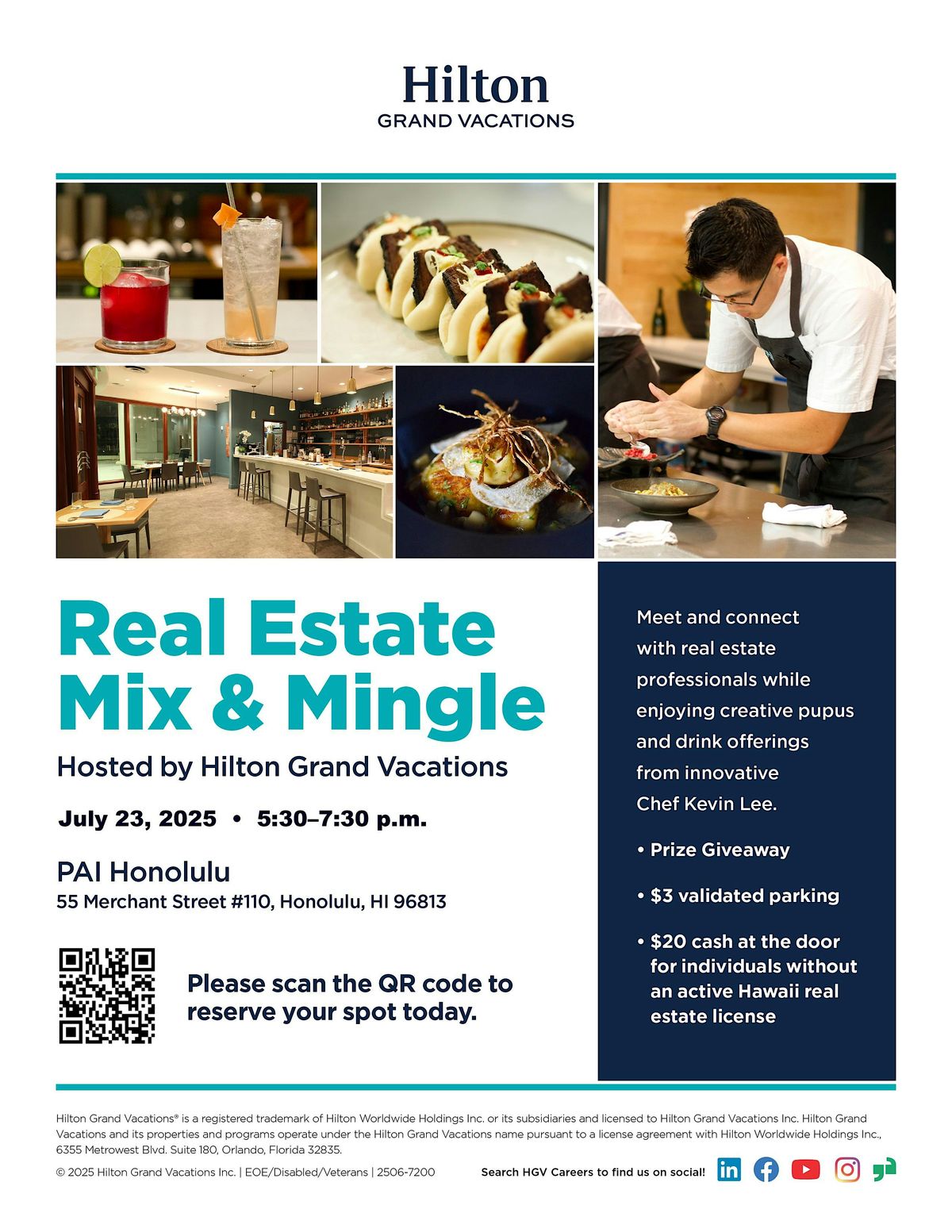 Hilton Grand Vacations Presents: Our First-Ever Real Estate Mix n Mingle | Event in Honolulu | AllEvents